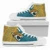NFL Jacksonville Jaguars High Top Shoes