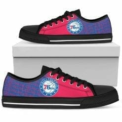 Alternative view of NBA Philadelphia 76ers Low Top Shoes