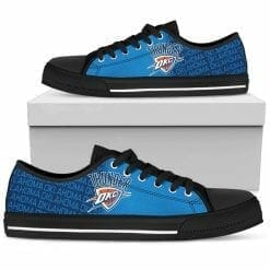Alternative view of NBA Oklahoma City Thunder Low Top Shoes
