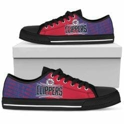 Alternative view of NBA Los Angeles Clippers Low Top Shoes