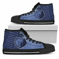 Alternative view of NBA Memphis Grizzlies High Top Shoes