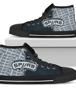 Alternative view of NBA San Antonio Spurs High Top Shoes