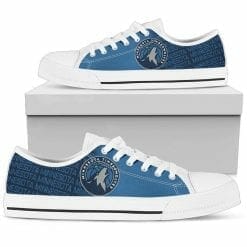 NBA Minnesota Timberwolves Low Top Shoes