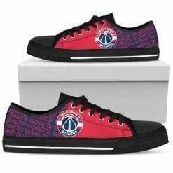 Alternative view of NBA Washington Wizards Low Top Shoes