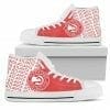 NBA Atlanta Hawks High Top Shoes