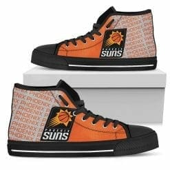 Alternative view of NBA Phoenix Suns High Top Shoes