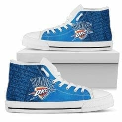 NBA Oklahoma City Thunder High Top Shoes