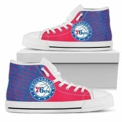 NBA Philadelphia 76ers High Top Shoes