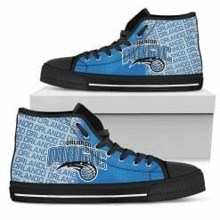 Alternative view of NBA Orlando Magic High Top Shoes