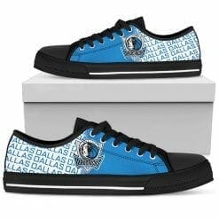 Alternative view of NBA Dallas Mavericks Low Top Shoes