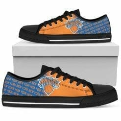 Alternative view of NBA New York Knicks Low Top Shoes