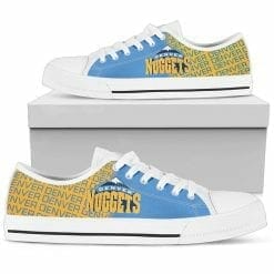 NBA Denver Nuggets Low Top Shoes