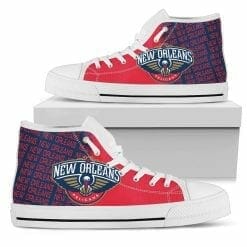 NBA New Orleans Pelicans High Top Shoes