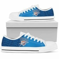 NBA Oklahoma City Thunder Low Top Shoes