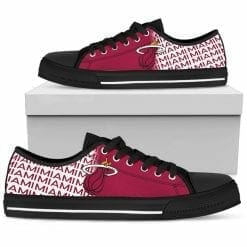 Alternative view of NBA Miami Heat Low Top Shoes