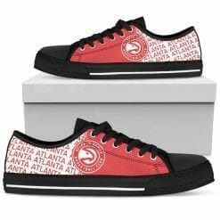 Alternative view of NBA Atlanta Hawks Low Top Shoes