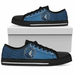 Alternative view of NBA Minnesota Timberwolves Low Top Shoes
