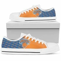 NBA New York Knicks Low Top Shoes