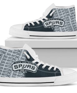 NBA San Antonio Spurs High Top Shoes