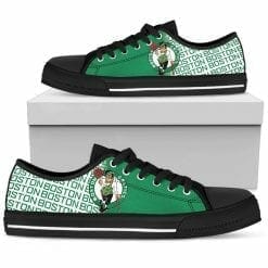 Alternative view of NBA Boston Celtics Low Top Shoes