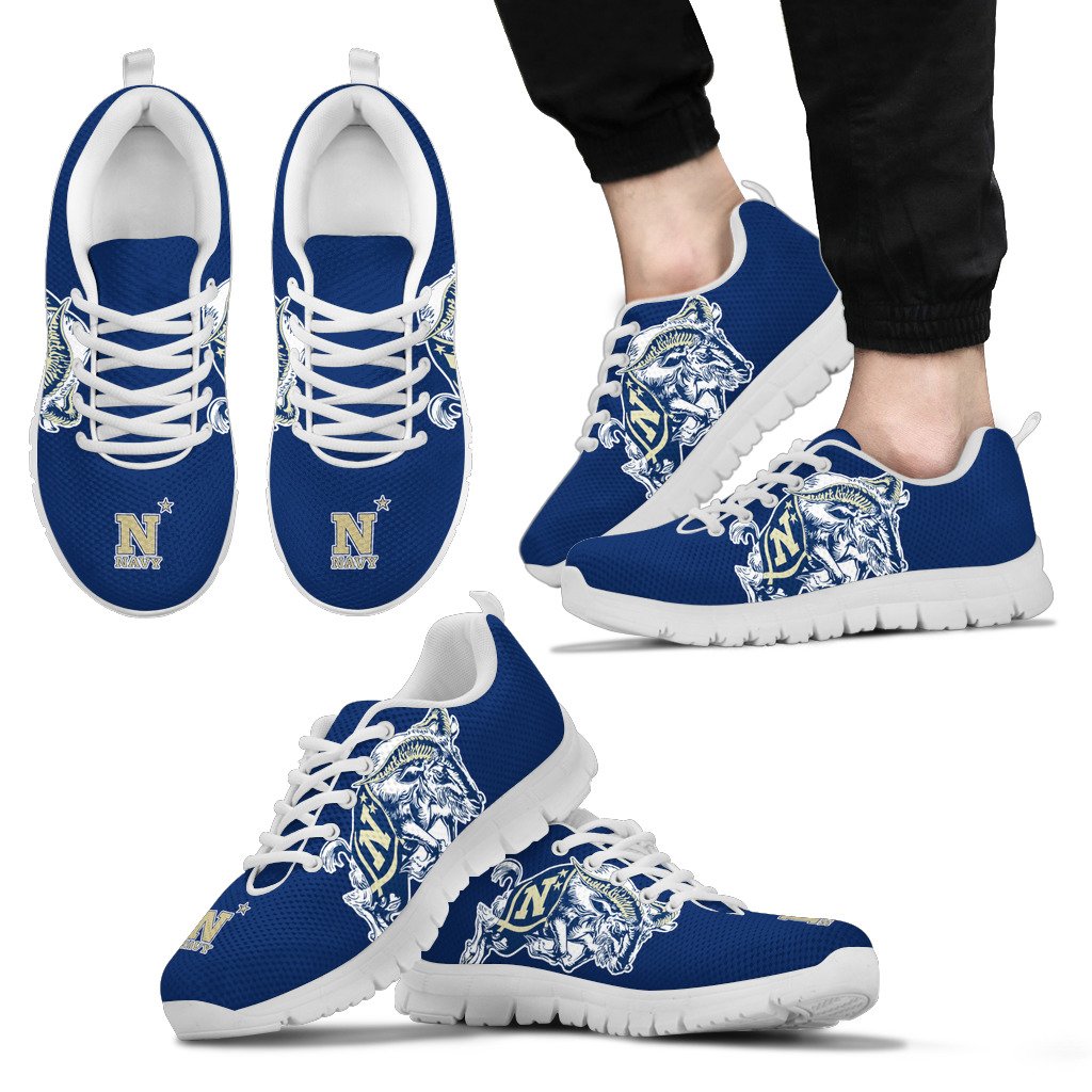 NCAA Navy Midshipmen Running Shoes