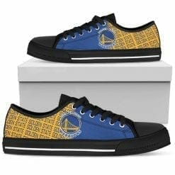 Alternative view of NBA Golden State Warriors Low Top Shoes