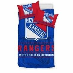 Alternative view of NHL New York Rangers Bedding Set