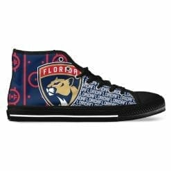 Alternative view of NHL Florida Panthers High Top Shoes