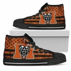 Alternative view of NCAA Mercer Bears High Top Shoes
