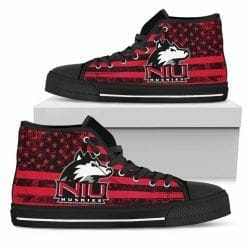 NCAA Northern Illinois Huskies High Top Shoes - Image 2