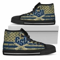 Alternative view of NCAA Charleston Southern Buccaneers High Top Shoes