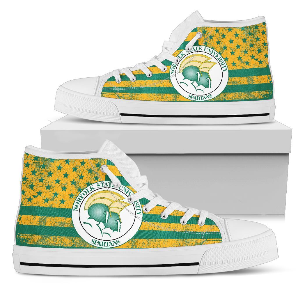 NCAA Norfolk State Spartans High Top Shoes