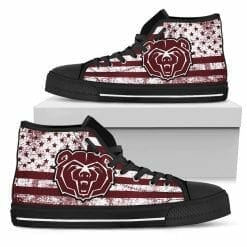 Alternative view of NCAA Missouri State Bears High Top Shoes