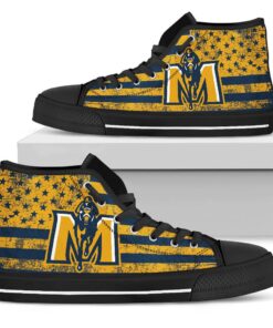 Alternative view of NCAA Murray State Racers High Top Shoes