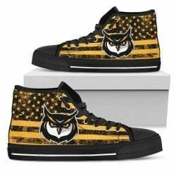 Alternative view of NCAA Kennesaw State Owls High Top Shoes