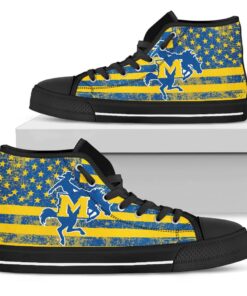 NCAA McNeese State Cowboys High Top Shoes - Image 2