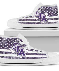 NCAA Stephen F. Austin Lumberjacks High Top Shoes
