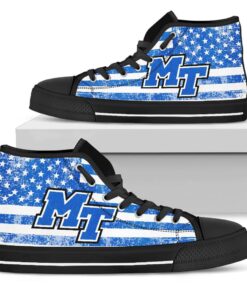 NCAA Middle Tennessee State Blue Raiders High Top Shoes NCAA Middle Tennessee State Blue Raiders High Top Shoes