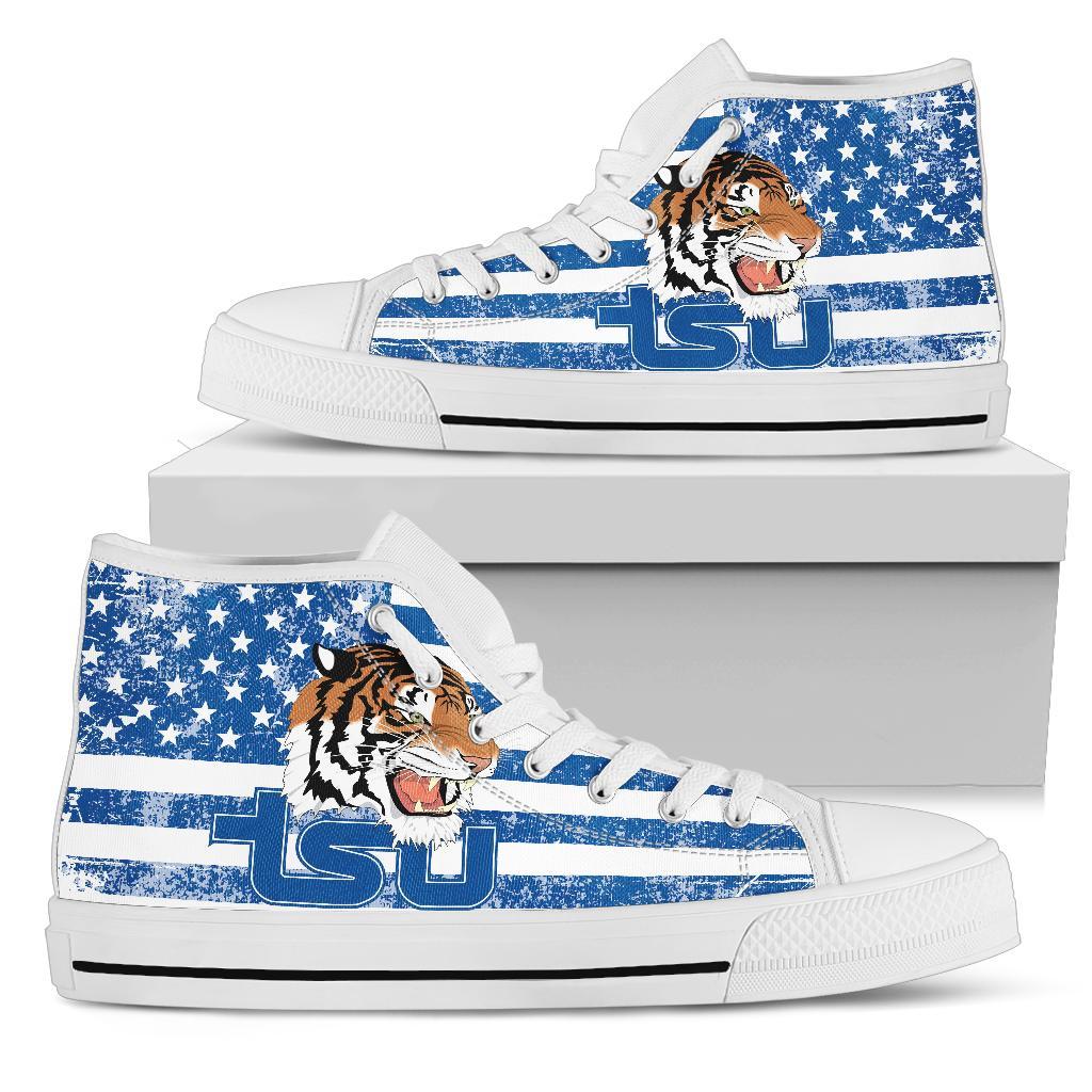 NCAA Tennessee State Tigers High Top Shoes