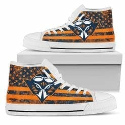 NCAA Tennessee-Martin Skyhawks High Top Shoes