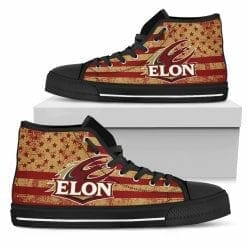 Alternative view of NCAA Elon Phoenix High Top Shoes