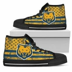 Alternative view of NCAA Northern Colorado Bears High Top Shoes