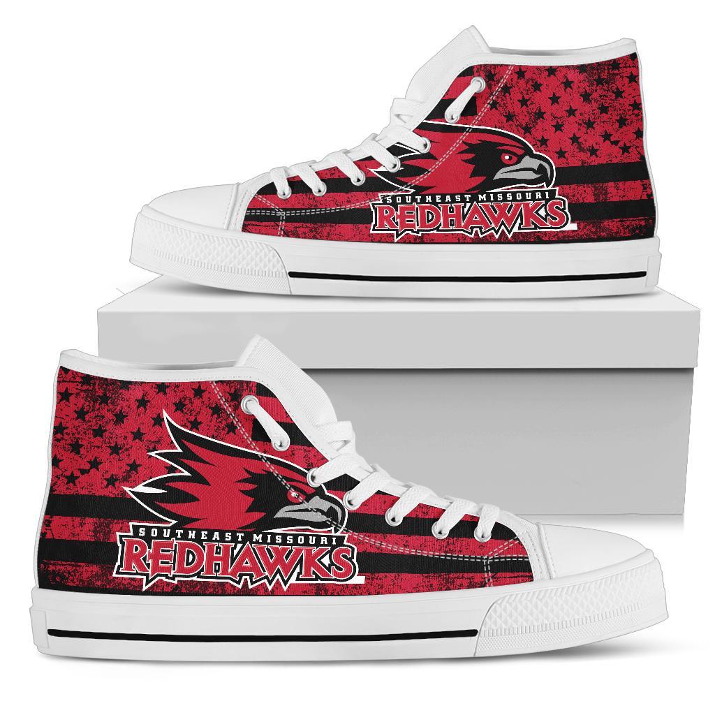 NCAA Southeast Missouri State Redhawks High Top Shoes