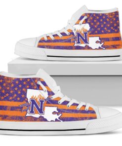 NCAA Northwestern State Demons High Top Shoes