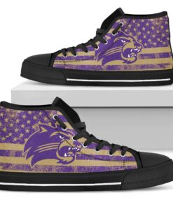 Alternative view of NCAA Western Carolina Catamounts High Top Shoes