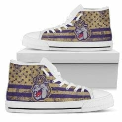 NCAA James Madison Dukes High Top Shoes