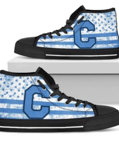 Alternative view of NCAA The Citadel Bulldogs High Top Shoes