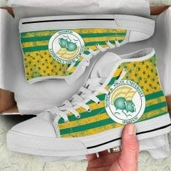 NCAA Norfolk State Spartans High Top Shoes - Image 3