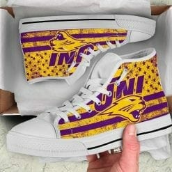 NCAA Northern Iowa Panthers High Top Shoes - Image 3