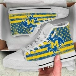 NCAA McNeese State Cowboys High Top Shoes - Image 3